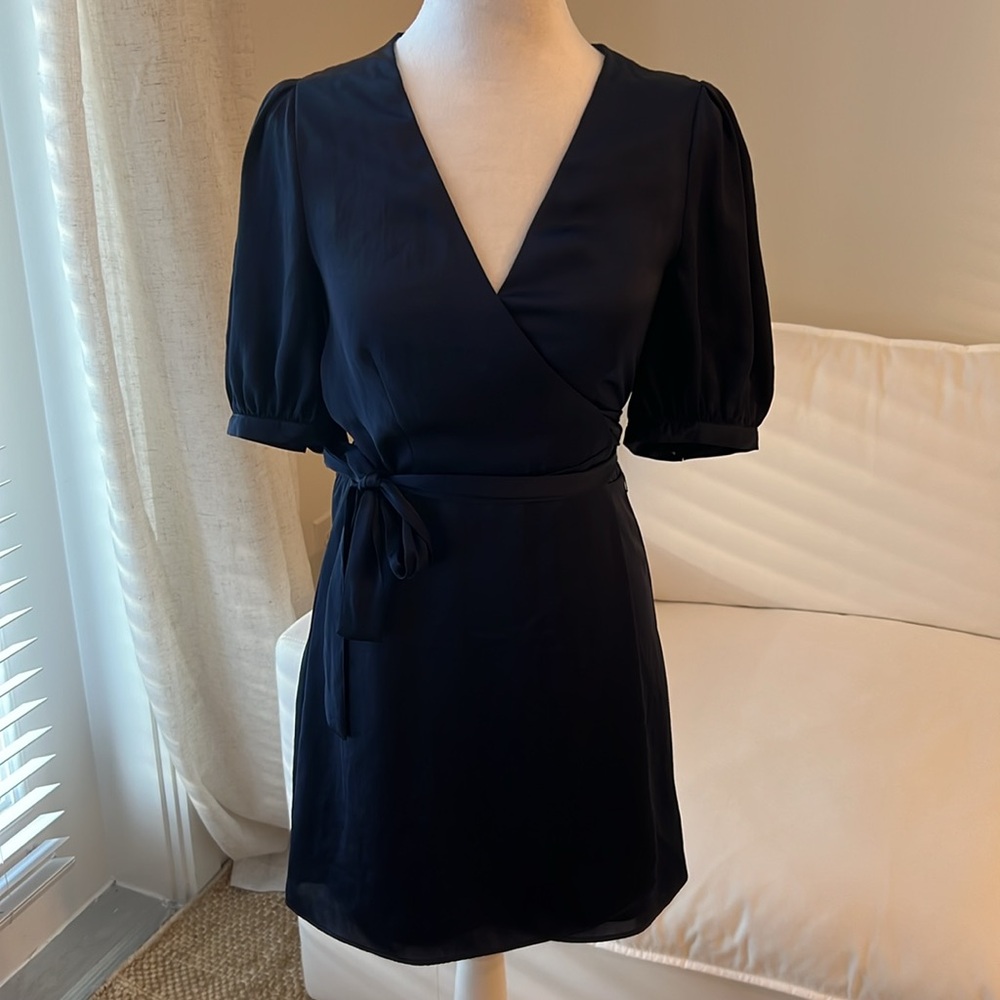 Aritzia Navy Mini Dress